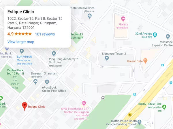 Estique Clinic Map